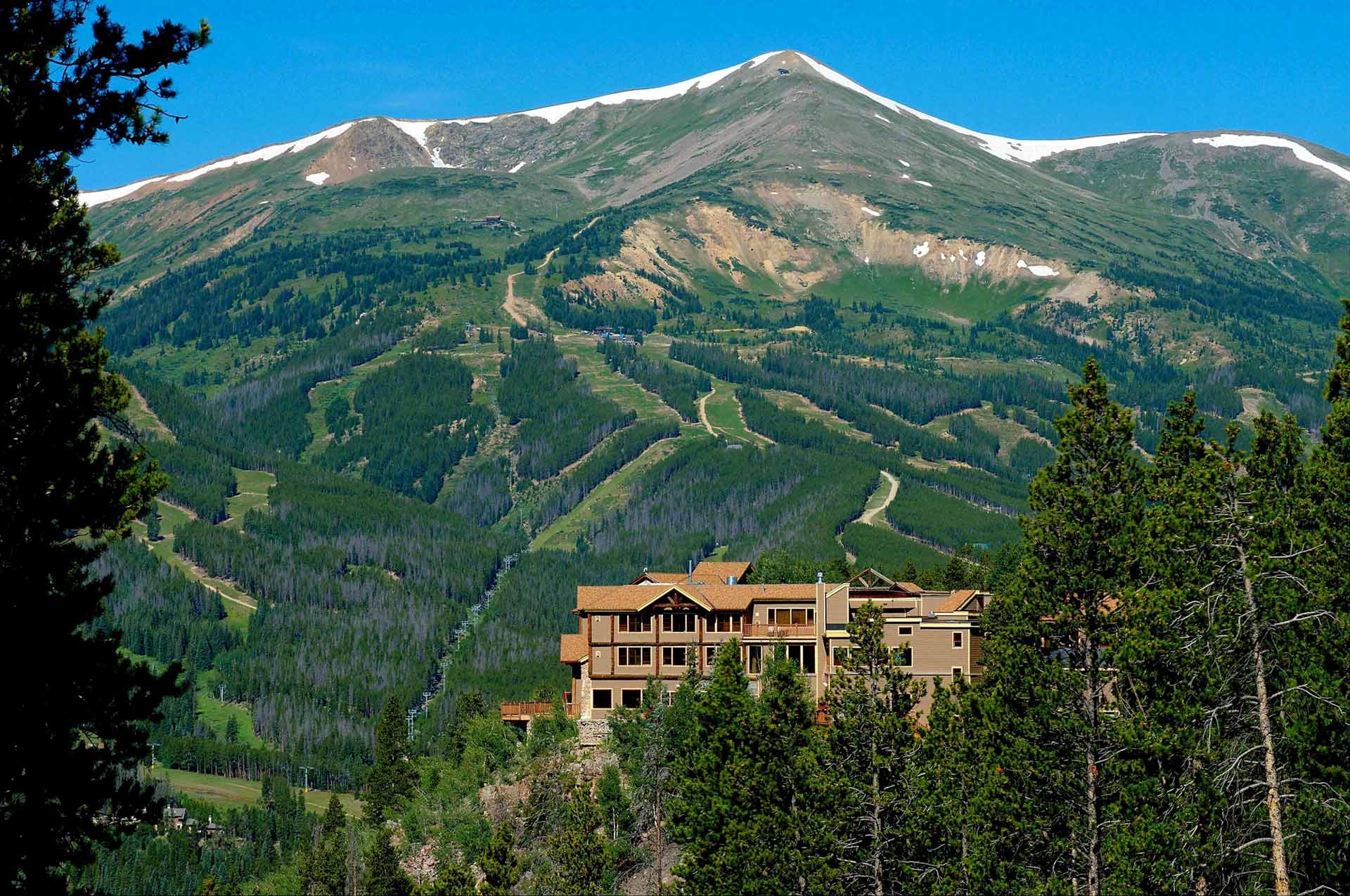 house on mountain
