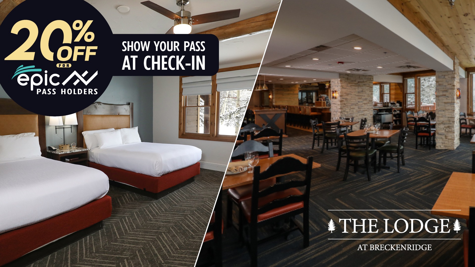 Photo of guest room and Traverse restaurant